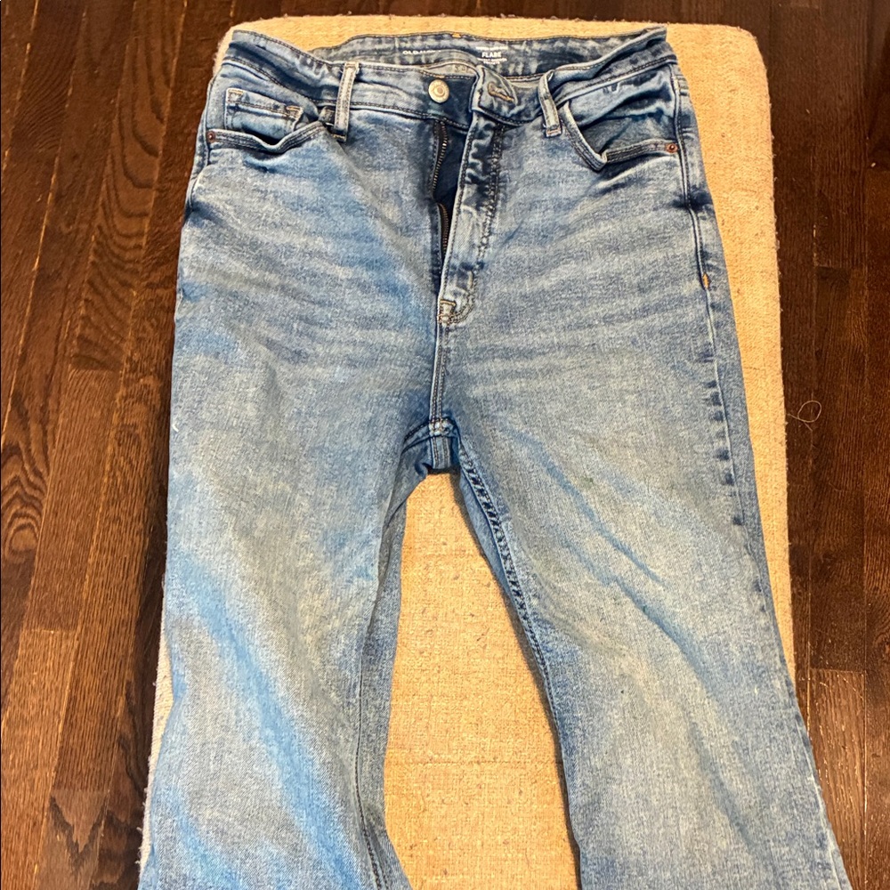 Old Navy Light Wash Straight-Leg Women's Jeans